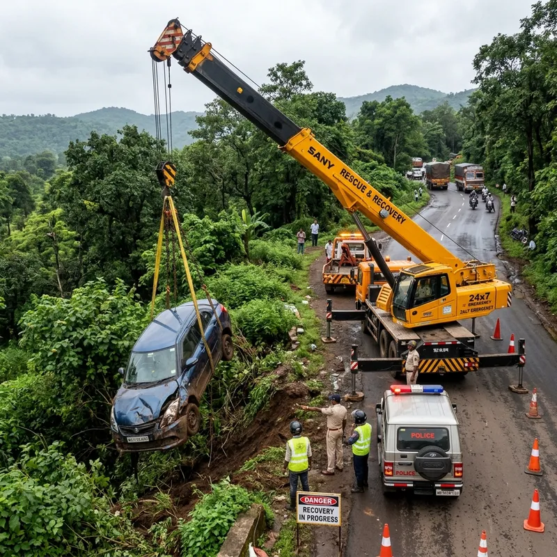Emergency Crane Extraction